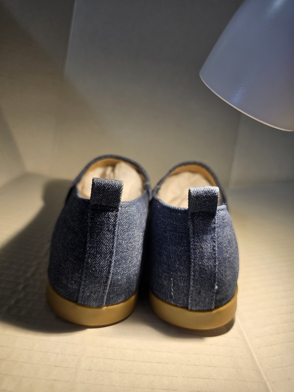 Style & Co Denim Slip On Flats Size 10 Casual Comfort Shoes NWT - Picture 5 of 10